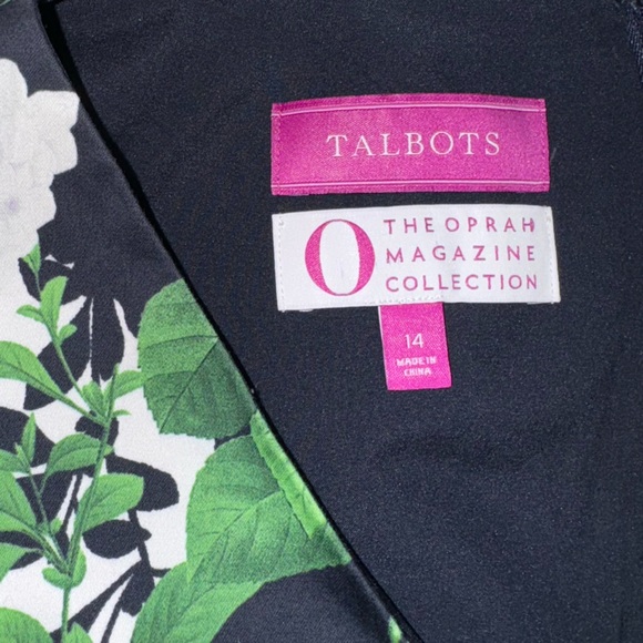 TALBOTS Oprah Magazine Collection Floral Dress - Picture 4 of 10